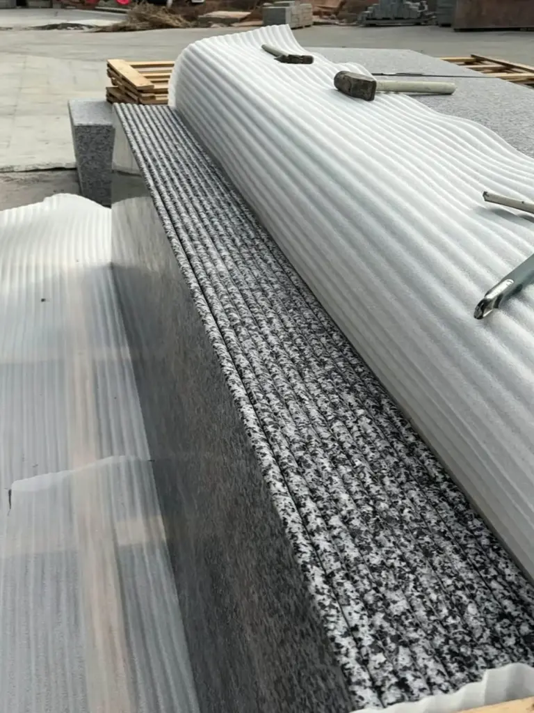 Jiangxi origin China blue granite, polished counter tops for kitchen and commercial use, Fuxiang Stone